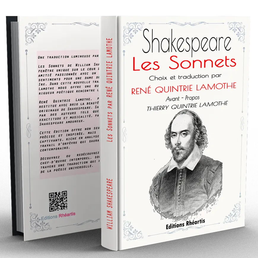 William SHAKESPEARE - Sonnets traduits par René QUINTRIE LAMOTHE